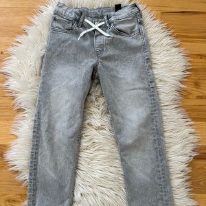 H&M Boys Gray Denim Pants, size 10